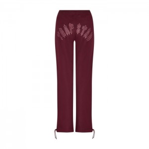 Calça Jogger Trapstar Mesh Irongate Arch Feminino Bordeaux Portugal | OC61-978