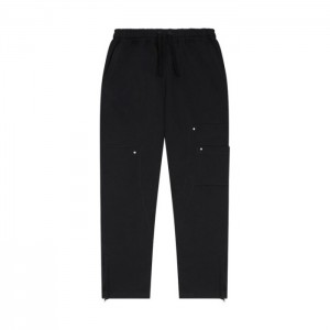 Calças Trapstar Hyperdrive Reinforced Rivet Joggers Masculino Pretas Portugal | IH20-498