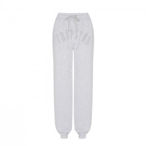 Calças Trapstar Irongate Stud Loose Fit Jogging Bottoms Feminino Cinzentas Portugal | AJ49-928