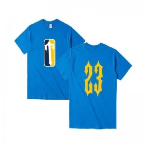 Camiseta Trapstar Central Tee 23 Masculino Azuis Portugal | XP07-623
