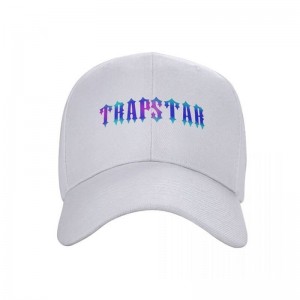 Chapeus Trapstar Black Cap Masculino Branco Portugal | GI69-988