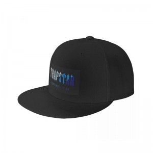 Chapeus Trapstar Chenille Baseball Cap Masculino Pretas Portugal | IQ39-451