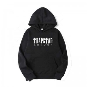 Moletom com Capuz Trapstar Streetwear London Galaxy Masculino Pretas Portugal | BQ71-333