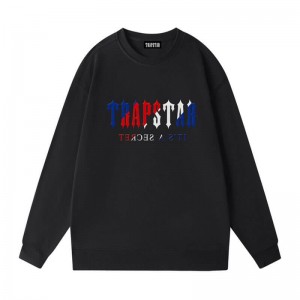 Moletons Trapstar Crewneck It’s A Secret Galaxy Masculino Pretas Portugal | FQ43-855