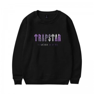 Moletons Trapstar It's a Secret Shining Galaxy Masculino Pretas Portugal | NA94-456