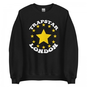 Moletons Trapstar Stars London Masculino Pretas Portugal | EE02-513