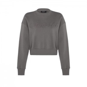 Top Trapstar Hyperdrive Crewneck Feminino Cinzentas Portugal | GX78-702